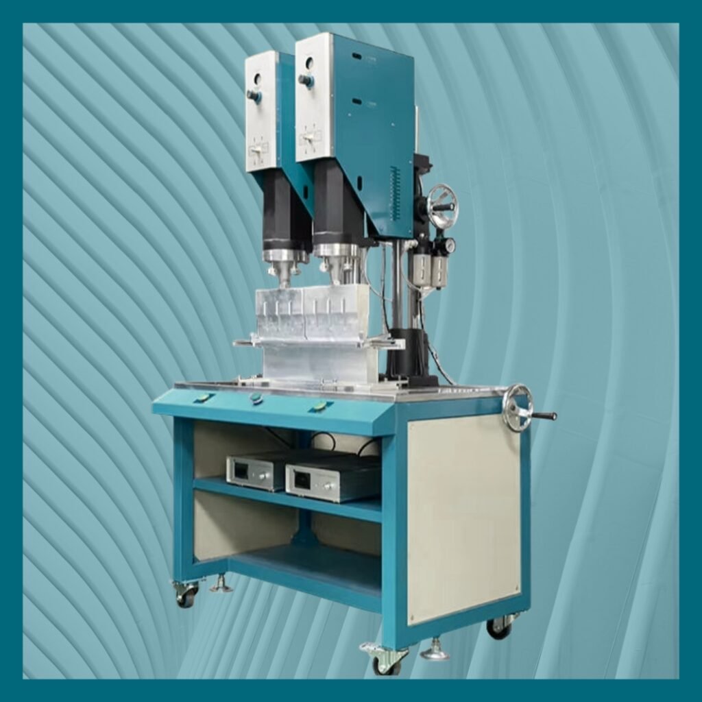 Double Head Ultrasonic Plastic Welding Machine